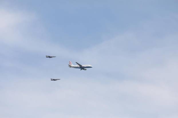 Vatreni sletjeli u Zračnu luku dr. Franjo Tuđman