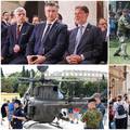 Plenković i Jandroković čestitali Dan državnosti. Policija i vojska građanima pokazuju vježbe