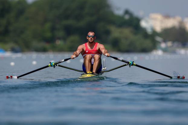 Zagreb: Svjetski veslački kup, kvalifikacijska utrka, Damir Martin