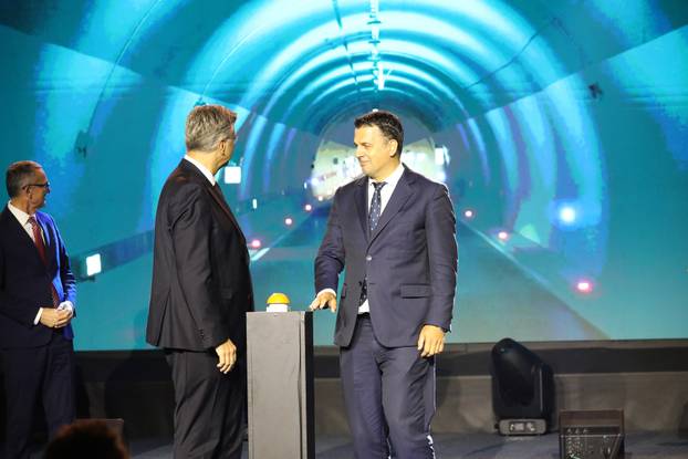 Rijeka: Premijer Andrej Plenković na svečanom puštanju u rad tunela Učka