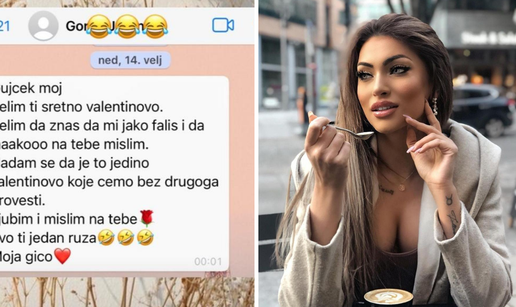 Hana se požalila: 'Goran je sve ovo napravio zbog publiciteta. Još za Valentinovo mi je tepao'