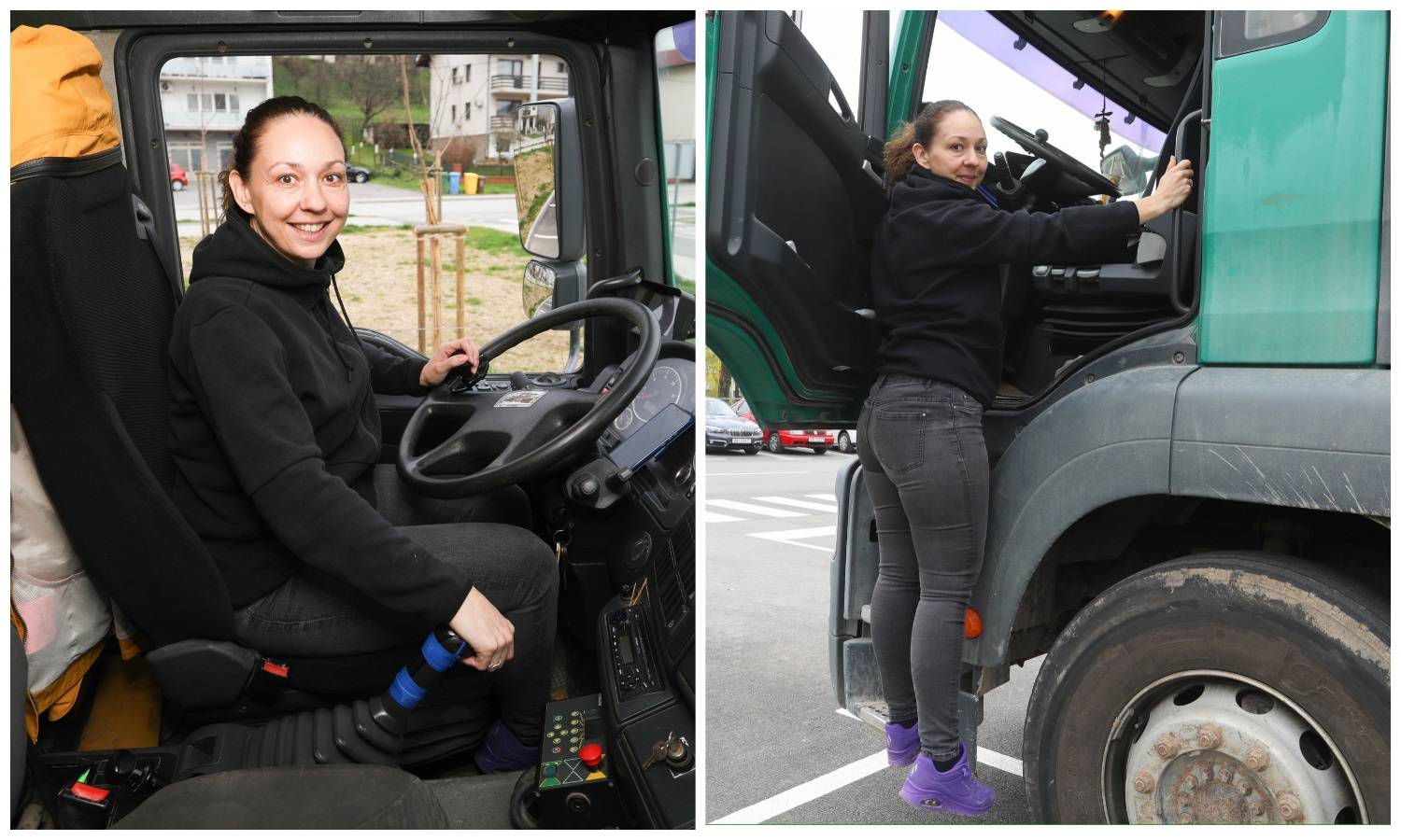 Jelena je prva i jedina vozačica kamiona u karlovačkoj Čistoći: 'Imam tri sina, oduševljeni su'