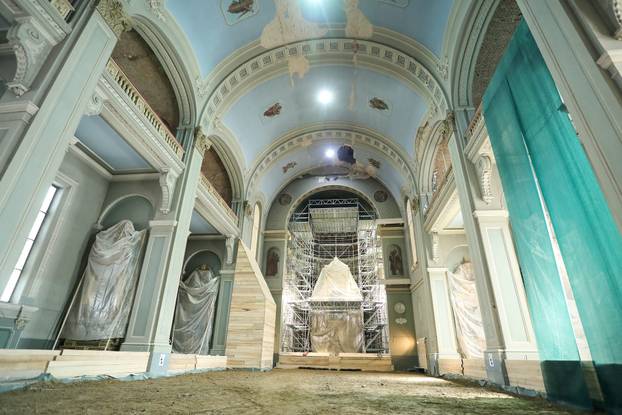 Zagreb: Obnova Bazilike Srca Isusova u Palmotićevoj ulici