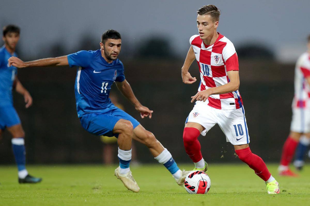 Velika Gorica: Kvalifikacije za U21 Europsko prvenstvo, Hrvatska Azerbajdžan 