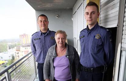 Policajci: Trčali smo na 9. kat i spasili život gospođi Katarini
