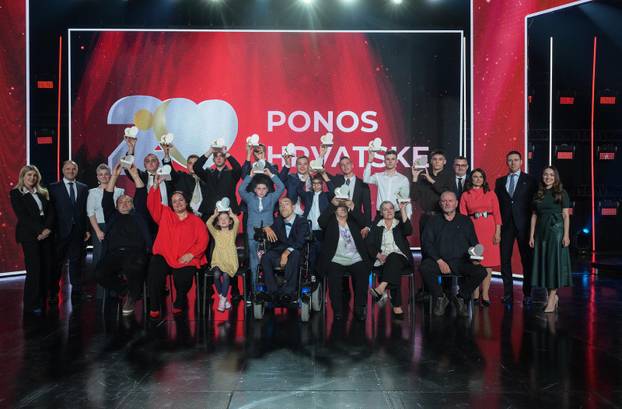 Zagreb: Sve?ana dodjela nagrade Ponos Hrvatske