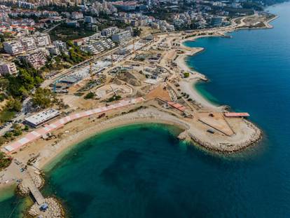 FOTO Evo kako izgleda Žnjan, radi se punom parom: 'Bit će to najbolja plaža Mediterana'