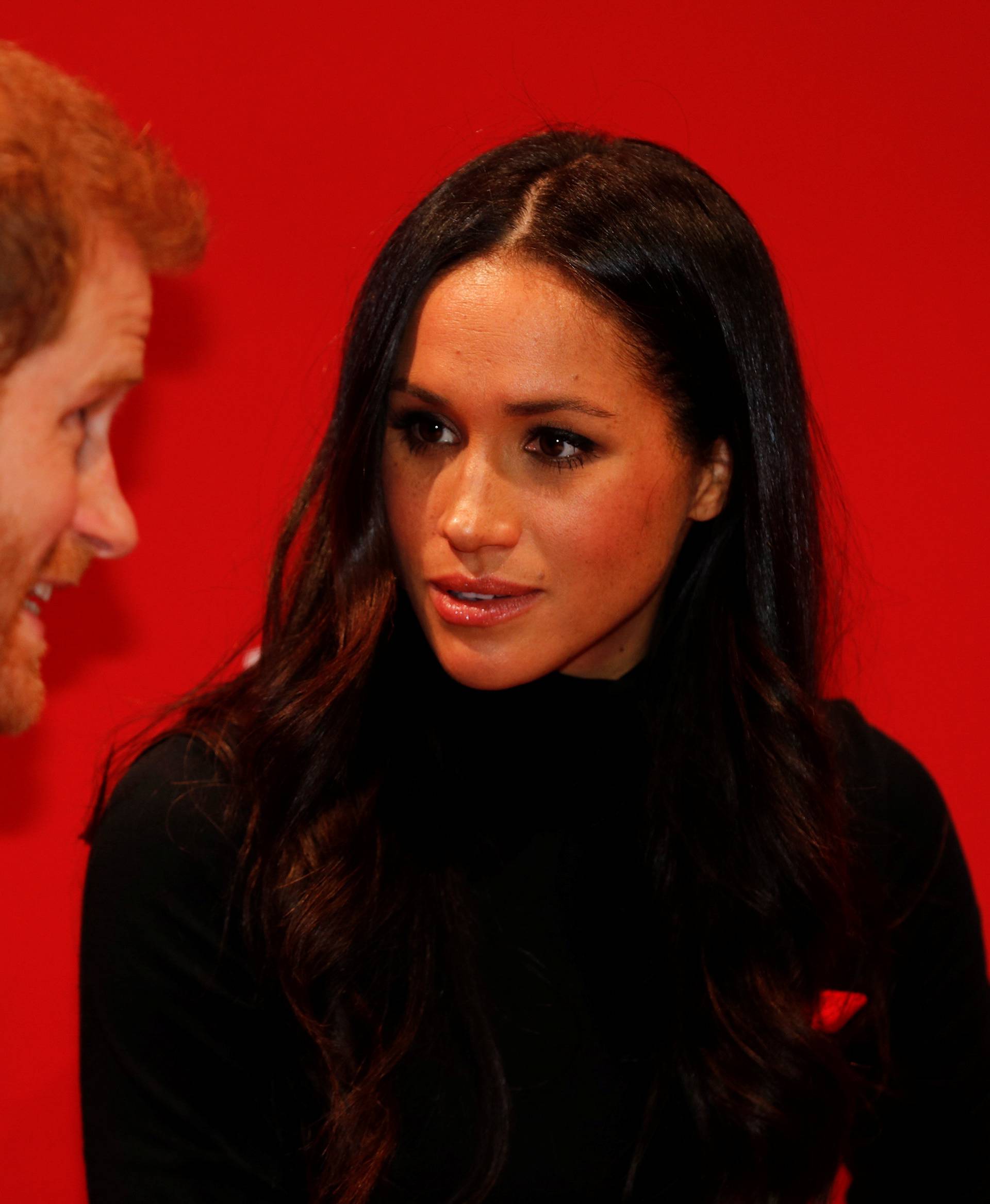 Britain's Prince Harry and his fiancee Meghan Markle visit the Terrence Higgins Trust World AIDS Day charity fair at Nottingham Contemporary in Nottingham