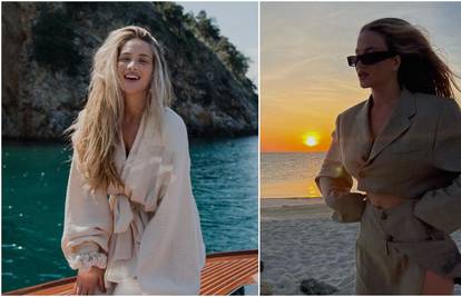 Izabel Kovačić hvali se fotkama iz 'raja na pijesku' u mini suknji