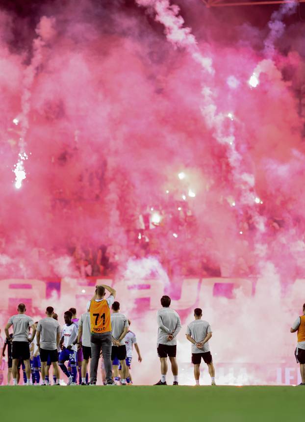 Split: Utakmica trećeg kola Prve HNL između HNK Hajduk i NK Slaven Belupo