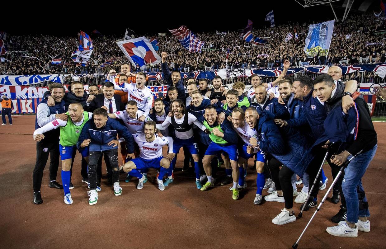 VIDEO Pogledajte kako je krcati Poljud proslavio veliku pobjedu u derbiju hrvatskog nogometa