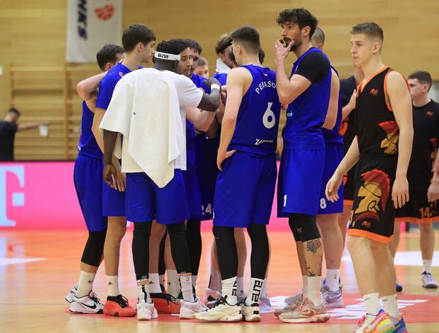 Zabok: Četvrtfinalna utakmica Kupa Kresimir Cosic za košarkaše, KK Cibona - KK Marsonia