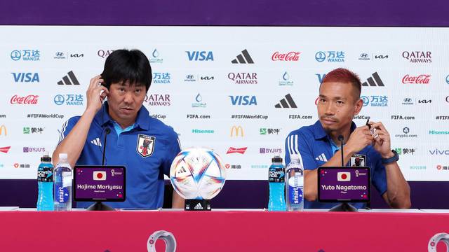 KATAR 2022 - Konferencija za medije japanske nogometne reprezentacije