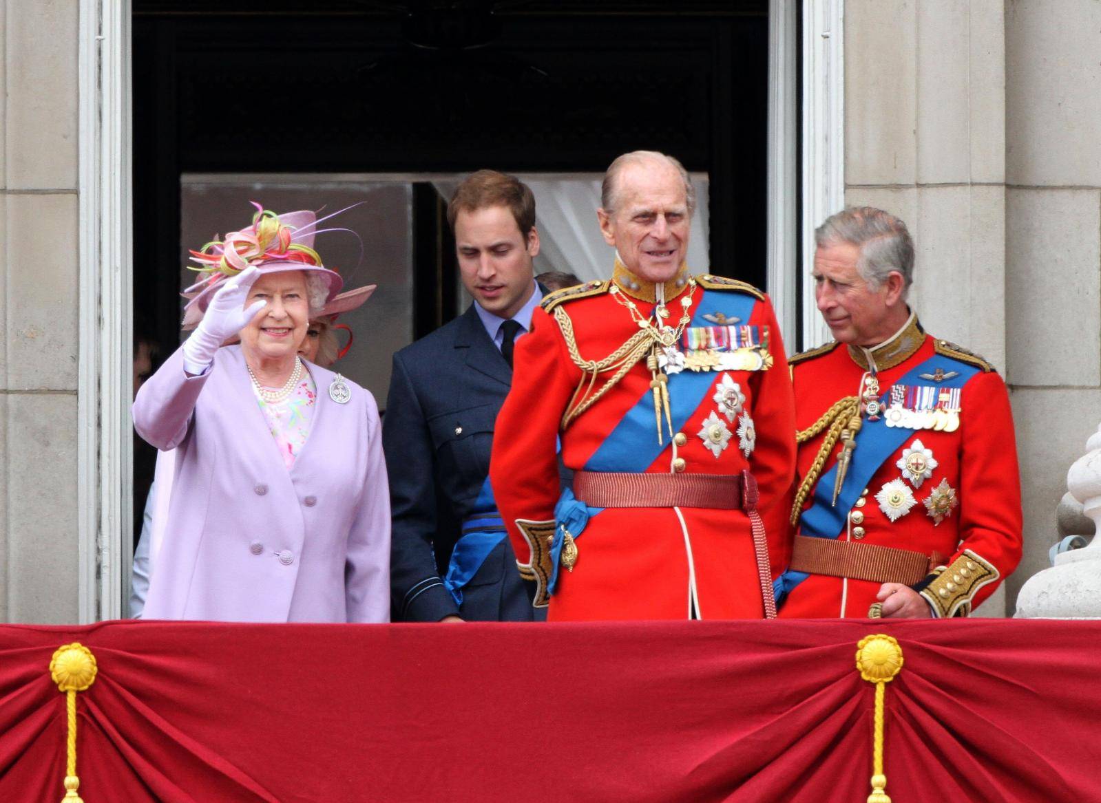 Trooping the Colour-Parade on The Queen's Birthday