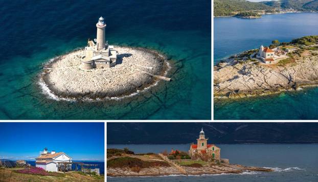 FOTO Prekrasni svjetionici koje možete iznajmiti na našoj obali