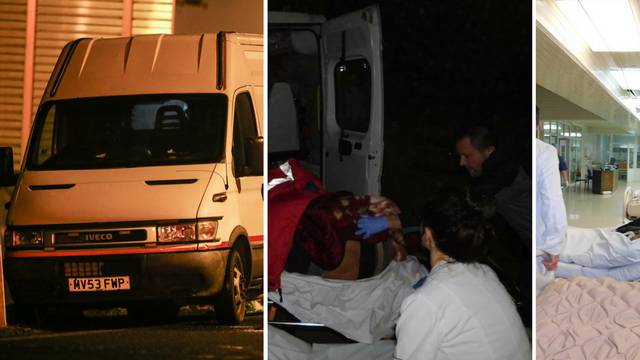 Migrante zbrinuli u bolnicama, policija uhitila dvojicu Bugara