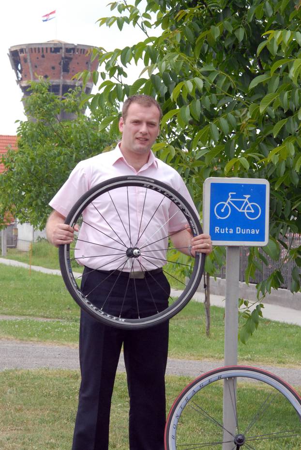 Vukovar: Mario Banozić, inicijator i pokretač biciklističke rute po Dunavu