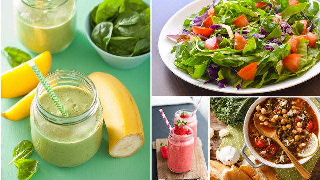 Zdrava prehrana: Fina salata od lososa, piletina s povrćem  ili zeleni smoothie uz doručak