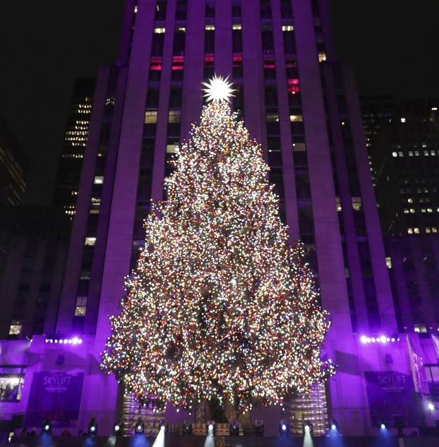 2024 Rockefeller Center Tree Lighting Ceremony