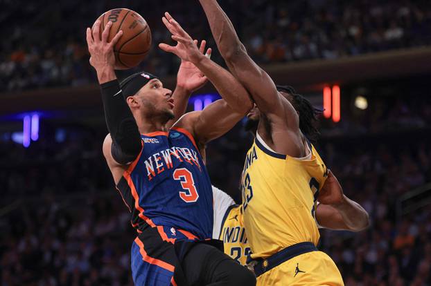 NBA: Playoffs-Indiana Pacers at New York Knicks