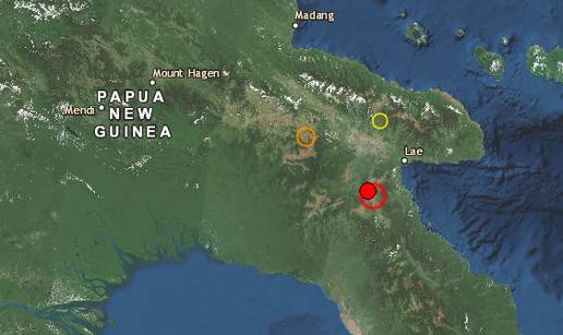 Papuu Novu Gvineju pogodio je potres magnitude 7,2 Richtera