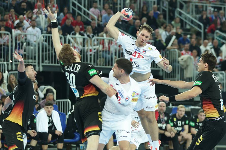 Zagreb: Prijateljska utakmica uoči EHF Europskog prvenstva, Hrvatska - Njemačka