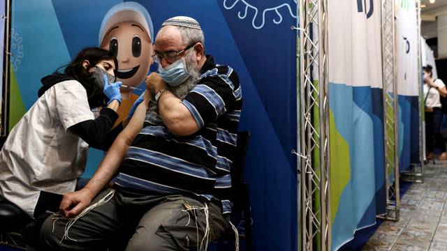 FILE PHOTO: COVID-19 vaccinations in Jerusalem