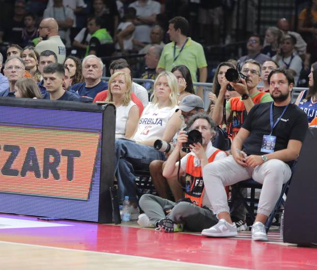 Beograd: Jokić pobjedu protiv Japana proslavio sa kćerkom Ognjenom