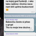 I Karamarko je bio u WhatsApp grupi, kaže da je brzo izašao...