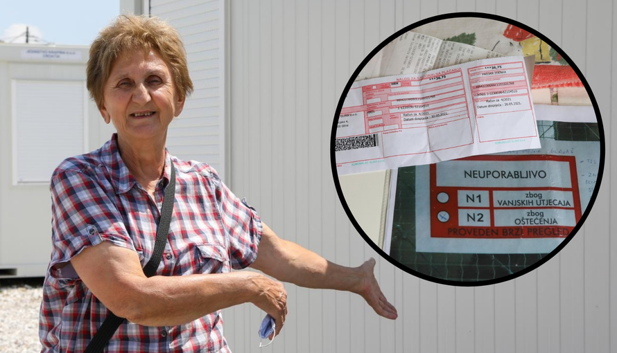 Zdenka zbog potresa živi u kontejneru: 'Traže da platim pričuvu, a zgrada je za rušenje'