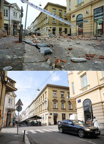 Godišnjica potresa: Kako je Zagreb izgledalo prije četiri godine, a kako danas...
