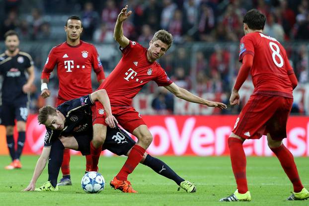 Muenchen: UEFA Liga prvaka, skupina F, 2. kolo, FC Bayern Muenchen - GNK Dinamo