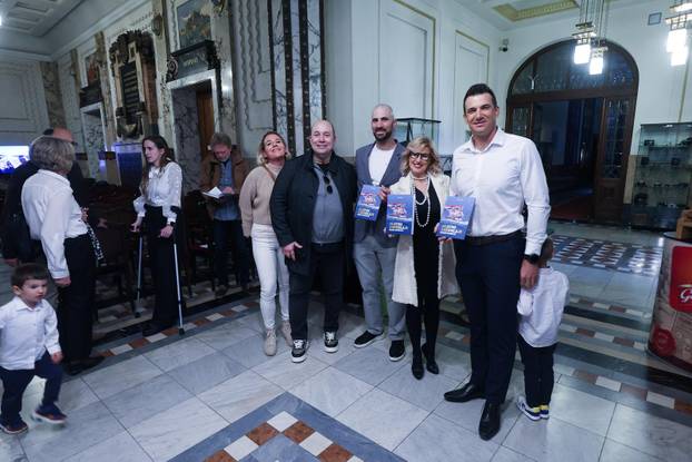 Zagreb: Predstavljanje knjige "Zlatni zaveslaji bra&cacute;e Sinkovi&cacute;" autorice Rosie Kugli