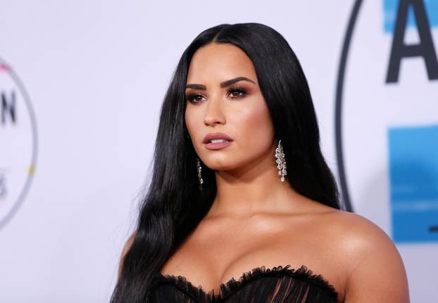 FILE PHOTO: Singer and actress Demi Lovato arrives at the 2017 American Music Awards in Los Angeles