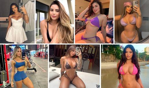 FOTO 100 fotografija najseksi dama Brazila: Uživaju na plaži, obožavaju nogomet i bikinije...