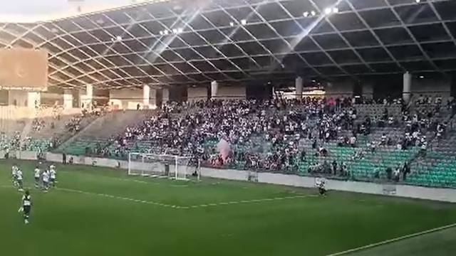 VIDEO Navijači Hajduka nakon poraza pozdravili svoje igrače
