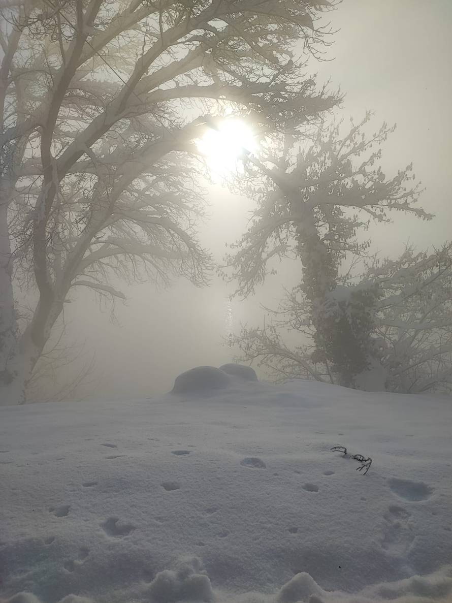 Počeo snijeg! Sudar na A4, na nekim dijelovima autocesta ima dosta vode. Pazite na crni led!