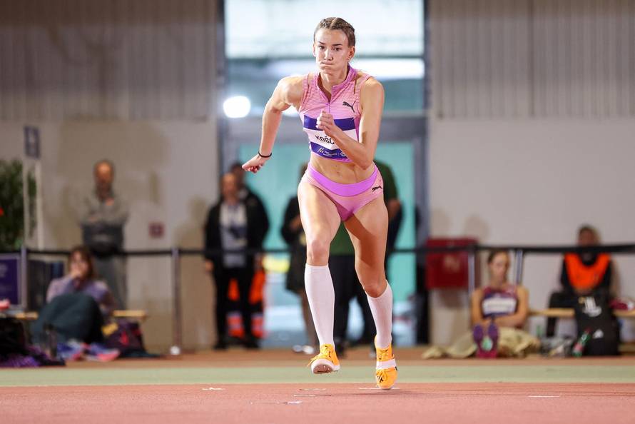 Zagreb:  Zagreb Meeting, natjecanje u skoku u vis za žene