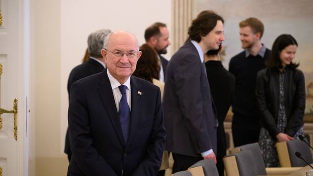 Zagreb: Andrej Plenković primio  ministricu vanjskih poslova Kraljevine Belgije Hadju Lahbib