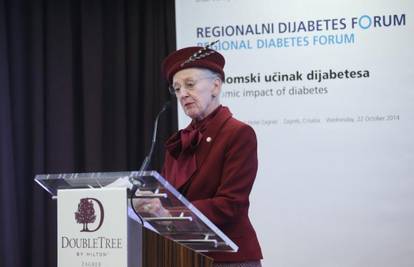 Kraljica Margareta  i Josipović otvorili su forum o dijabetesu