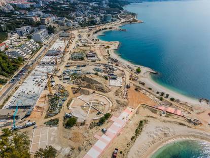 FOTO Evo kako izgleda Žnjan, radi se punom parom: 'Bit će to najbolja plaža Mediterana'