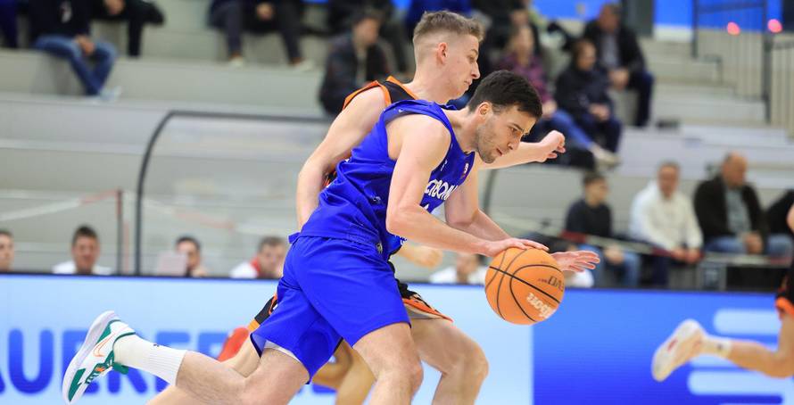 Zabok: Četvrtfinalna utakmica Kupa Kresimir Cosic za košarkaše, KK Cibona - KK Marsonia