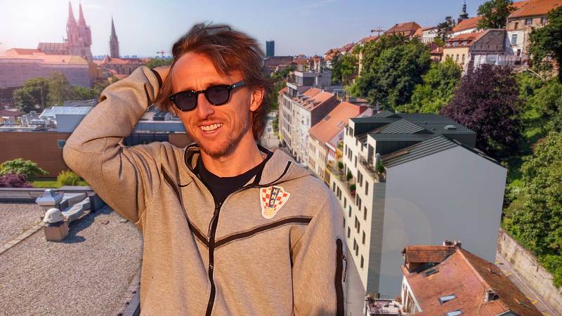 FOTO Luka Modrić je otporan na presing, a njegov penthouse u centru Zagreba na potrese