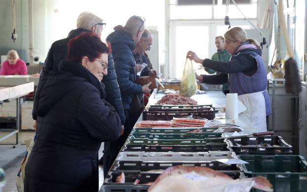Šibenik: Ponuda ribe i ostalih morskih delicija
