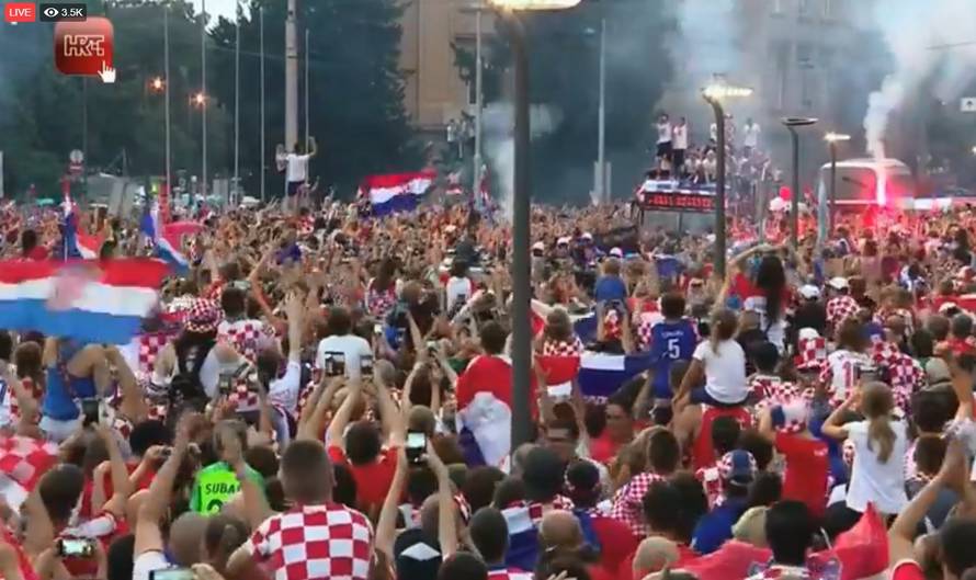 Za povijest! Vatrene u Zagrebu dočekalo čak pola milijuna ljudi