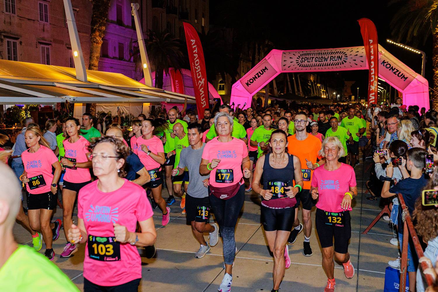 Krenule su prijave za svjetleću utrku - Konzum Glow Run Split