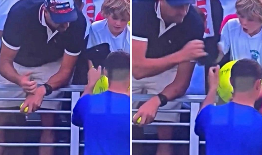 Bešćutan potez o kojem baš svi pričaju: Poljski milijunaš oteo iz ruku kapu dječaku na US Openu