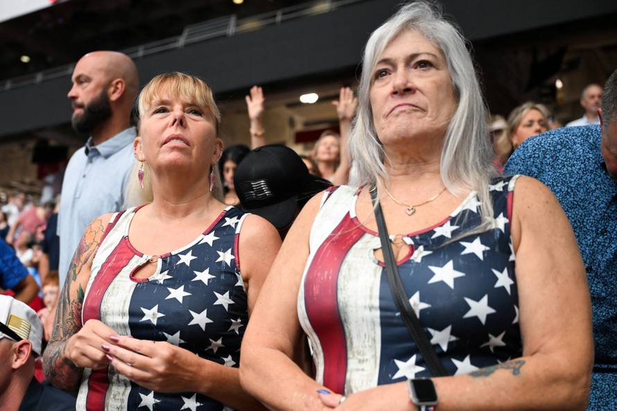 Memorial service for slain conservative commentator Charlie Kirk, in Glendale