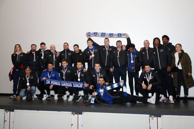 Doček KK Alkar nakon osvojenog drugog mjesta na kupu Krešimir Čosić