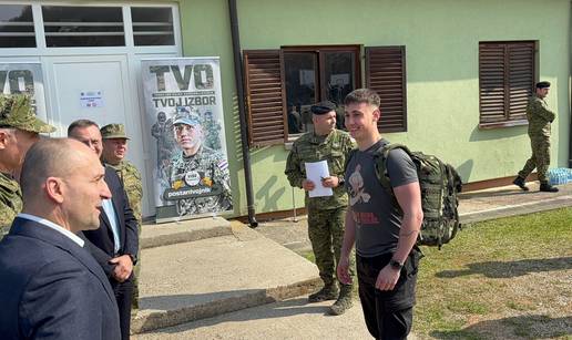 FOTO Evo kako je pro&scaron;ao prvi dan vojnog roka u Slunju